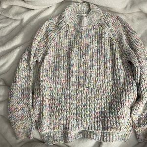 Speckled color sweater falls creek girls